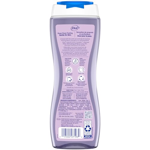 Image 7 of Dial Body Wash, Lavender & Jasmine, 21 Ounce (Pack of 4)