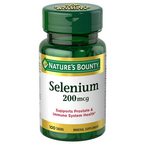 Nature's Bounty Selenium 200 Mcg 100 Tablets