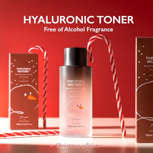 Image 2 of HARUHARU Black Rice Hyaluronic Toner for Sensitive Skin, 5.1 fl.oz