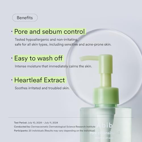 Image 2 of Abib Heartleaf Cleasing Duo: Korean Cleansing Oil, Foam Cleanser