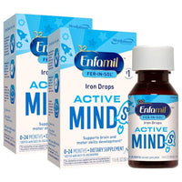 Thumbnail for Image 2 of 1.69 Fl Oz (Pack of 2) for the product Enfamil Fer-In-Sol Baby Iron Supplement Drops, 50 mL Dropper Bottle