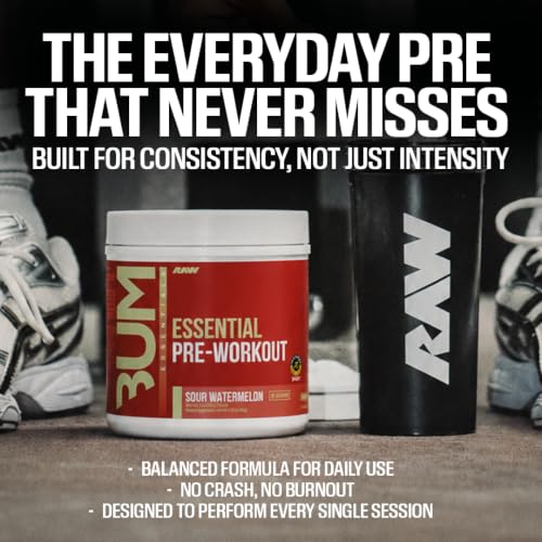 Image 11 of RAW Essential Pre-Workout Powder