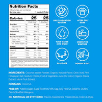 Thumbnail for Image 2 of Cure Hydration Kids Electrolyte Drink Powder Classic Grape 14 Packets