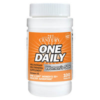 Thumbnail for 21st Century One Daily 50+ Womens 100 Tabs
