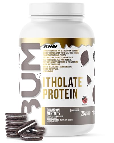 Image 1 of Default Title for the product RAW Whey Isolate Protein Powder, Cookies & Cream - 25 Servings