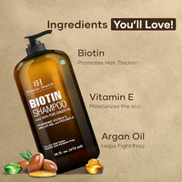 Thumbnail for Image 5 of Botanic Hearth Biotin Shampoo With 100% Pure Ginger Oil - 16 Fl. oz