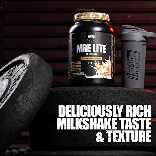 Image 4 of REDCON1 MRE Lite Whole Food Protein Powder, Blueberry Cobbler - 30 Servings