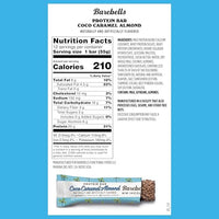 Thumbnail for Image 2 of BAREBELLS Protein Bars Coconut Caramel Almond - 12 Count, 20g High Protein Treats