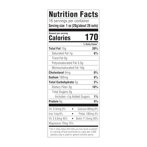 Image 6 of Blue Diamond Almonds Salt N' Vinegar Flavored Snack Nuts, Resealable Bag, 16 Ounce (Pack of 6)