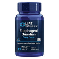Thumbnail for Life Extension Esophageal Guardian Natural Berry Flavor, 60 Chewable Tabs