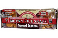 Thumbnail for Image 6 of Tamari Sesame / 3.5 Ounce (Pack of 12) for the product Edward & Sons Brown Rice Snaps