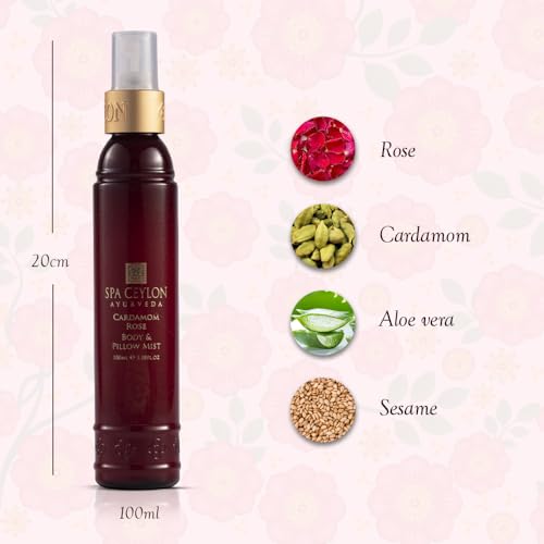 Image 3 of SPA CEYLON Cardamom Rose Body and Pillow Mist