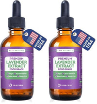 Thumbnail for Image 2 of 1 Fl Oz (Pack of 2) for the product Kate Naturals Lavender Extract for Baking, Drinks, Coffee, Lattes (1oz)