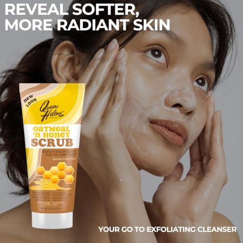 Image 3 of Queen Helene Gentle Oatmeal & Honey Facial Scrub ?6 oz