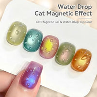 Thumbnail for Image 3 of Born Pretty Water Drop Gel Top Coat 3D Water Droplet Rain Drop Effect 15ML