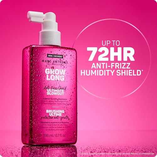 Image 3 of Marc Anthony Grow Long Ultimate Blowout Anti-Frizz Heat Protection Spray