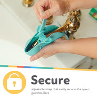 Thumbnail for Image 2 of Nuby Bathtub Safety Spout Guard for Babies, Dolphin Shape