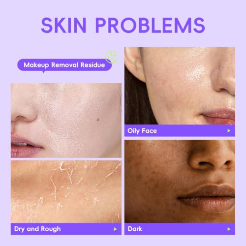 Image 4 of QUIYUM Fruit Skin Care Set for Dry Sensitive Skin, Natural Skincare Kit