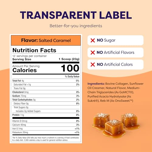 Image 2 of Javvy Protein Coffee Creamer, Salted Caramel, Non-Dairy