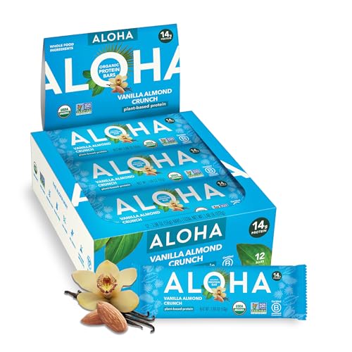 Image 1 of Default Title for the product ALOHA Organic Plant Based Protein Bars