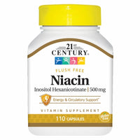 Thumbnail for 21st Century Niacin 500mg 110 Caps