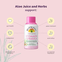 Thumbnail for Image 3 of Lily Of The Desert Stomach Formula Shot, Organic Aloe Vera Juice with FOS Prebiotic and a Proprietary Herbal Blend, 2 Oz Each, Pack of 12
