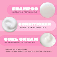 Thumbnail for Image 6 of Cake Beauty Curl Friend Curl Defining Shampoo, Conditioner & Cream Set