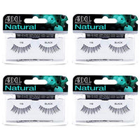Thumbnail for Image 1 of Default Title for the product Ardell False Eyelashes 116 - Black, Lightweight, Soft, & Reusable Lashes for a Natural Look, 4 Pack