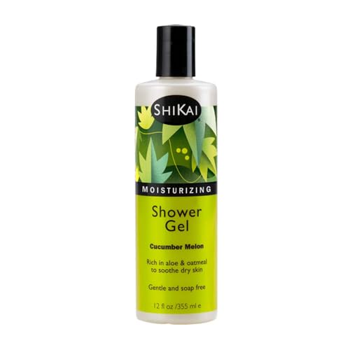 Image 4 of Cucumber Melon / 12 Fl Oz (Pack of 1) for the product ShiKai Daily Moisturizing Shower Gel