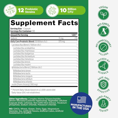 Image 10 of Probulin Daily Care Probiotic Supplement