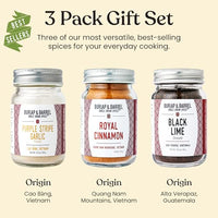 Thumbnail for Image 3 of Burlap & Barrel 3-Pack Spice Gift Set – 3 Full-Size Jars of Favorite Spices