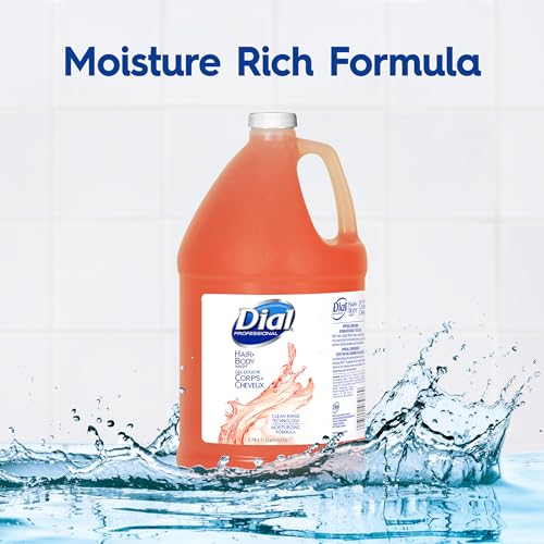 Image 4 of Dial Professional Hair Shampoo + Body Wash, 1 Gallon, 128 Fl Oz