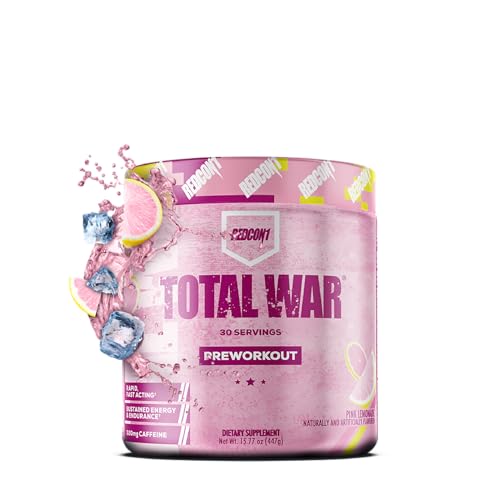 Image 3 of Pink Lemonade - 30 Servings for the product REDCON1 Total War Pre Workout Powder