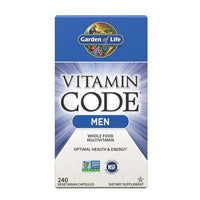 Thumbnail for Garden of Life Vitamin Code Men's Formula 240 Caps