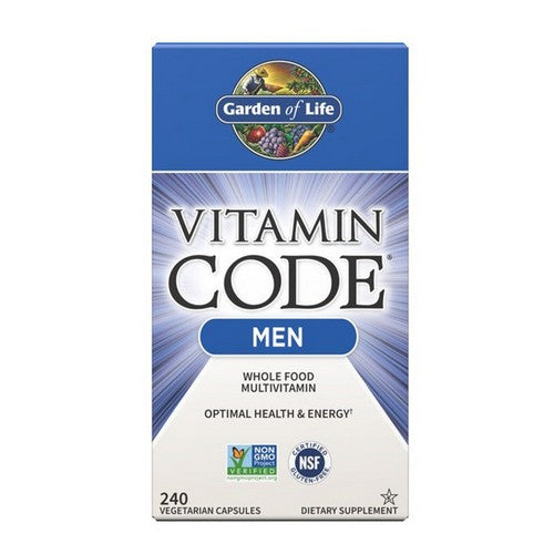 Garden of Life Vitamin Code Men's Formula 240 Caps