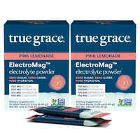 Thumbnail for Image 10 of Pink Lemonade / 32 Stick Packs for the product True Grace ElectroMag Electrolyte Powder