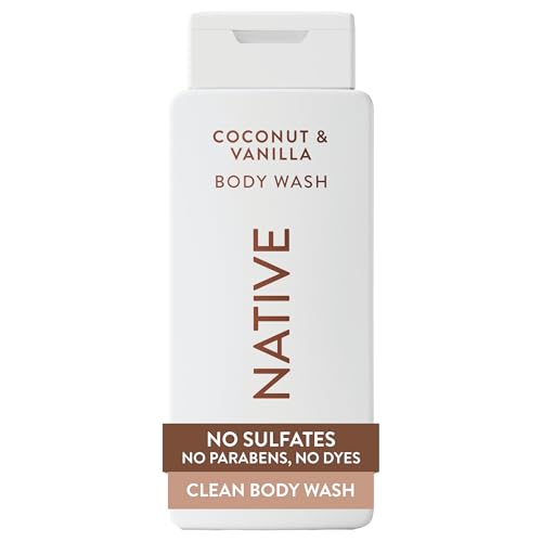 Image 1 of Default Title for the product Native Clean Body Wash, Gentle & pH-balanced, Coconut & Vanilla, 18fl oz