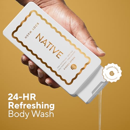 Image 2 of Native Clean Body Wash for Women & Men, Sugar Cookie Scent, 18 fl oz