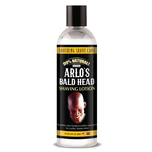 Image 1 of Default Title for the product Arlo's Bald Head Shaving Lotion 6 oz