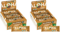 Thumbnail for Image 1 of Default Title for the product ALOHA Organic Plant Based Protein Bars - Chocolate Espresso (85mg Caffeine) - 12 Bars, Vegan, Low Sugar, Gluten-Free, Paleo, Low Carb, Non-GMO, No Stevia, No Erythritol (Pack of 2)