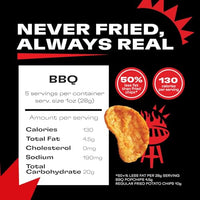 Thumbnail for Image 7 of popchips Popchips Potato Chips, BBQ, 4ct 5.0oz Share Bags