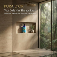 Thumbnail for Image 6 of PURA D'OR Hair Thinning Therapy Biotin Shampoo ORIGINAL Herbal Scent, 16oz