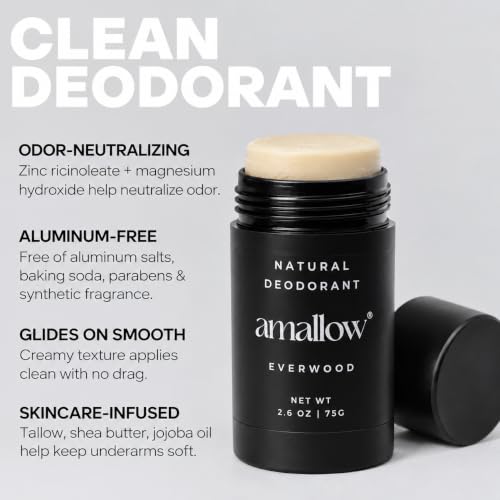 Image 3 of Amallow Natural Deodorant 2.6 oz