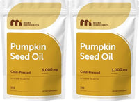 Thumbnail for Image 4 of 300 Count (Pack of 2) for the product Micro Ingredients Pumpkin Seed Oil with Saw Palmetto