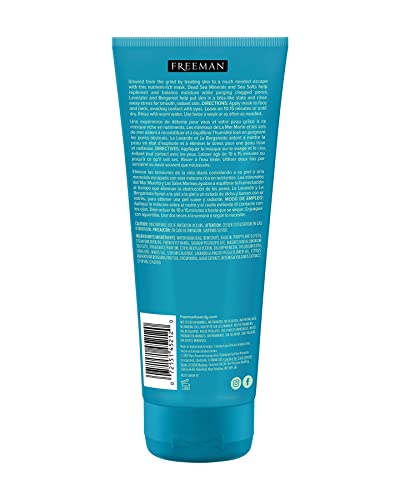 Image 3 of Freeman Dead Sea Minerals Anti-Stress Clay Facial Mask 6 fl. oz./175 mL Tube Pack of 2
