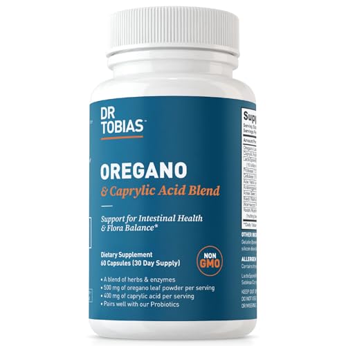 Image 2 of 1 Count (Pack of 60) for the product Dr. Tobias Oregano & Caprylic Acid Blend 120 Capsules