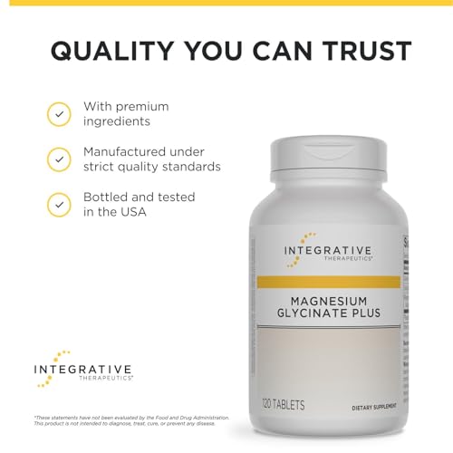 Image 6 of Integrative Therapeutics Magnesium Glycinate Plus, 120 Count