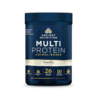 Thumbnail for Image 1 of Vanilla for the product Ancient Nutrition Grass Fed Multi Protein, Bone Broth, Whey