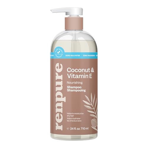 Image 1 of Default Title for the product RENPURE Coconut & Vitamin E Nourishing Shampoo for Dry/Normal Hair 24oz