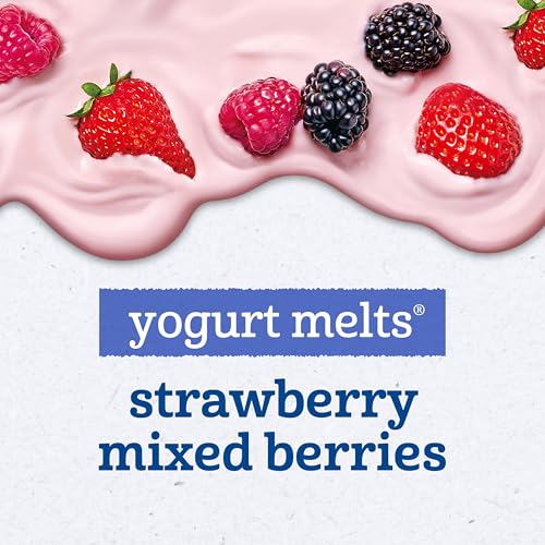 Image 3 of Gerber Stage 3 Baby Food Strawberry and Mixed Berries Melts 1 oz. Pouch Pack of 4